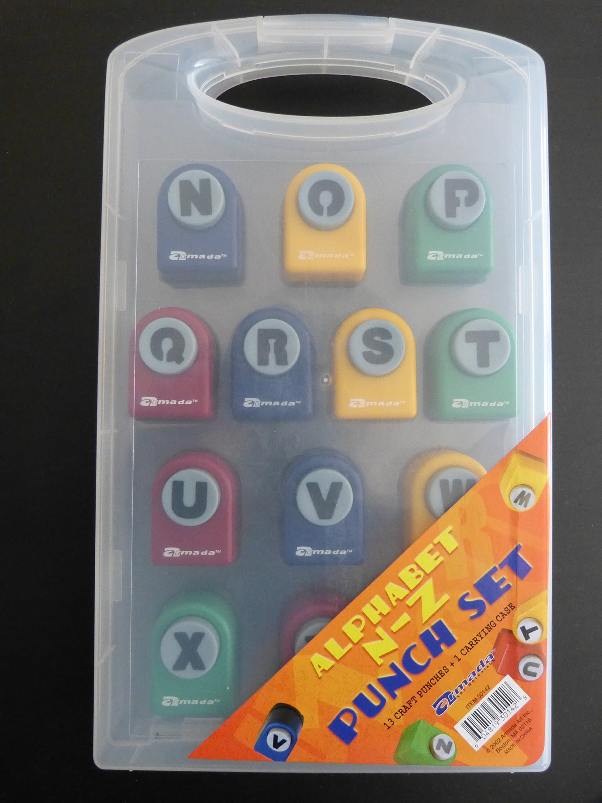 Alphabet N-Z Punch Set by Armada