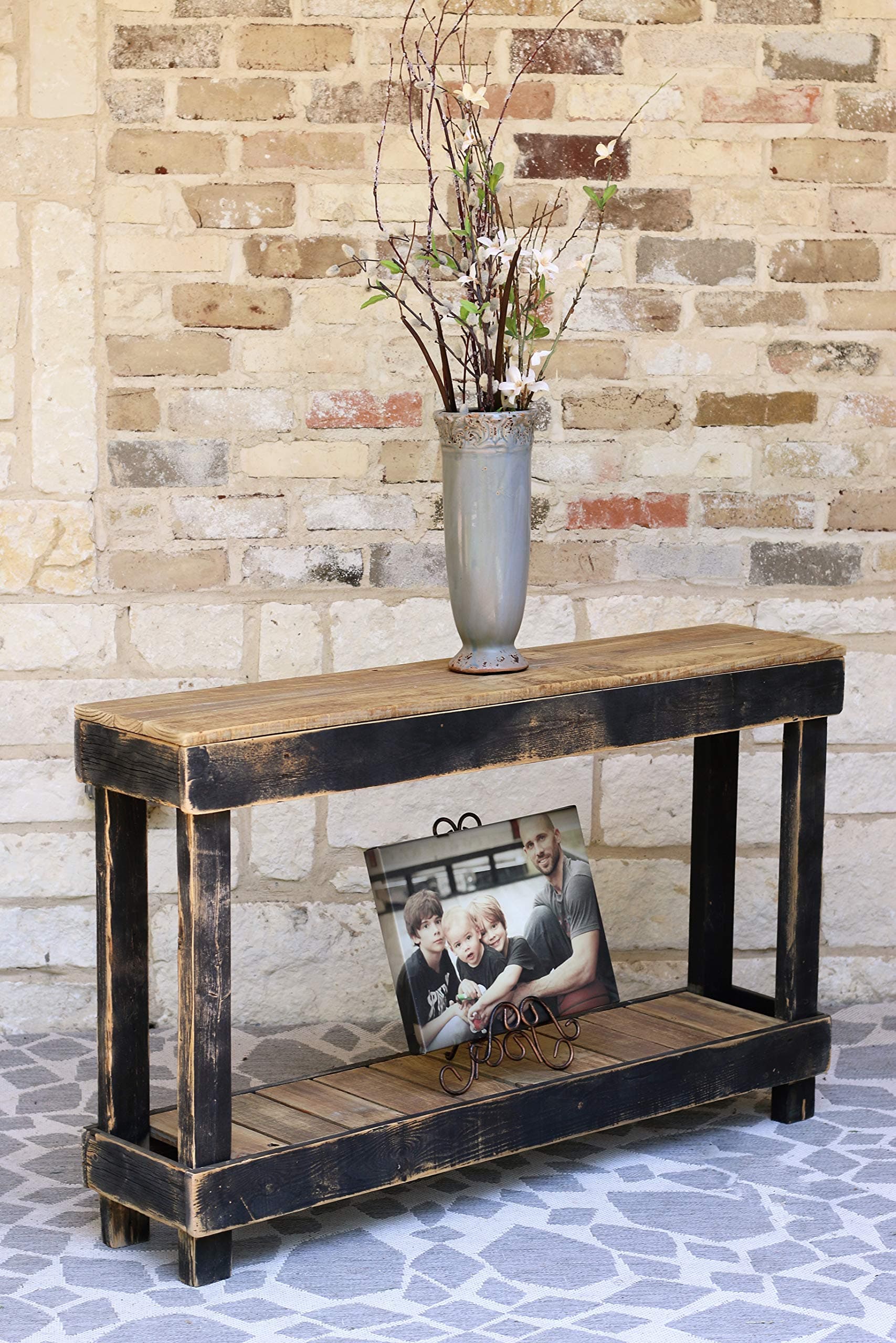 Doug and Cristy Designs 46" Luxe Combo Console (Black Combo)
