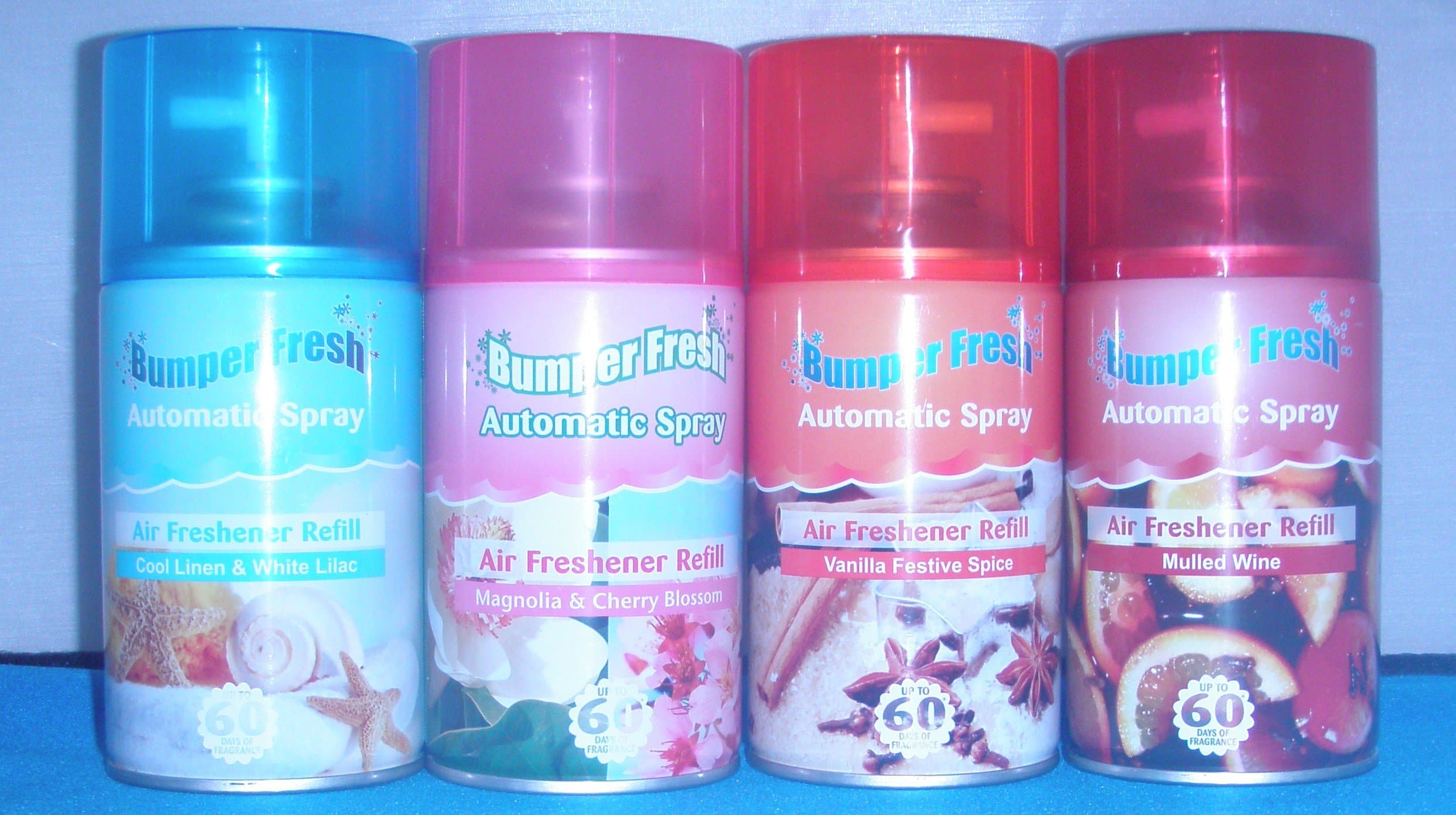 12x Luxury Scent Refills, Compatible with Airwick Freshmatic