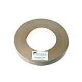 Limed Oak Quarter (22mm x 50m) Engineered Veneer Edging / White Oak / Veneer Edge Banding Tape - Superior Grade Pre-Glued DIY Iron-On (Hotmelt) Engineered Wood Edging Rolls. This recomposed quartered oak edging roll (22mm width x 50m length) is a real-wood homogenous-coloured & straight-grained whitened oak, white-washed or very light grey oak roll is a popular choice with industry professionals for marquetry inlays, doors and furniture.