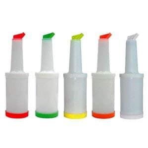 Juice Speed Pourer Bottle Polypropylene Equipment Barman Quantity 1 Piece Assorted Colours, radioactivebarman