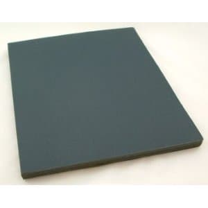 Industrial Grade 5 Pack Wet or Dry Sandpaper Sheets, Silicon Carbide, 9" By 11", 600 Grit