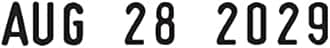 Small Date Stamp