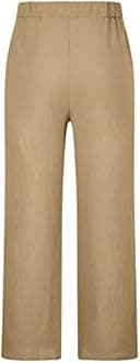 Men's Ethnic Style Printed Sweatpants Linen Vintage Elastic Waist Lace up Casual Pants Loose Fit Hippie Boho Trousers