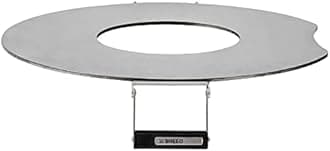 Breeo SearPlate Griddle X24 - Compatible with X Series 24 Smokeless Fire Pit - Outdoor Searing Grill - Durable Flat Top Griddle - Carbon Steel Searing Surface, USA Made - Live-Fire Cooking Accessory