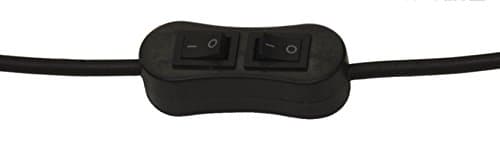 Eastmagic Barber Pole Light Red White Blue Stripes Rotating Sign Hair Salon Shop