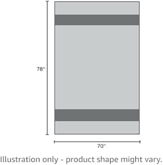 Dock & Bay Quick Drying Towel - for Sports & Gym - Compact, Lightweight - 100% Recycled - Includes Bag - Summer - Unicorn Waves, Double Extra Large (180x200cm, 70x78)