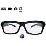 HD 1080P Camera Glasses with Video Loop Video Recorder Glasses Eyeglasses with 8GB SD Card
