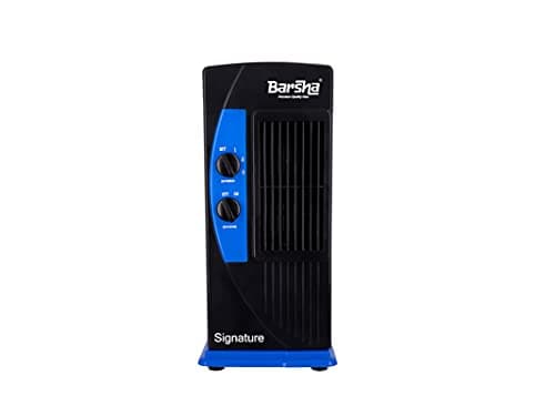 Barsha Signature Mini Tower Fan, Black