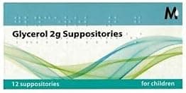 Glycerol 2g Suppositories BP For Children 12