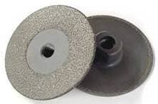 4 X CUP VBF 4-Inch Vacuum Brazed Diamond Cup Wheel, Fine