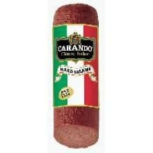 CarandoClassic Hard Salami, 5.67 Pound -- 3 per case.