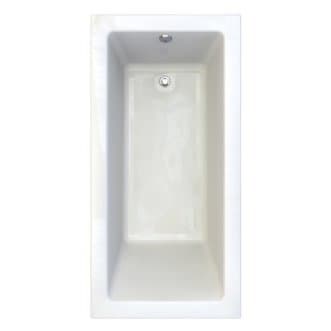 2940002-D0.020 Studio Zero-Edge Drop-in Bathing Pool Bathtub 72 in. x 36 in. White