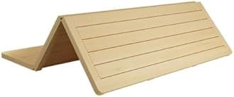 Foldable Bed Support Board, Solid Wood Breathable Ranked Skeleton Simples Wooden Mattress Soft Bed Becomes Hard Waist Protector Bed Board For Sofa(70x200cm)