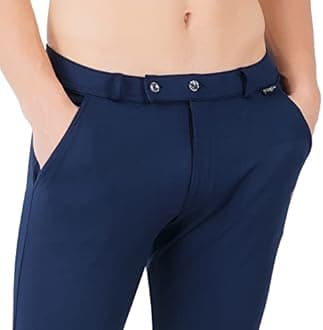 VEGO Mens 4 Way Lycra Strechable Formal Trousers & Pant