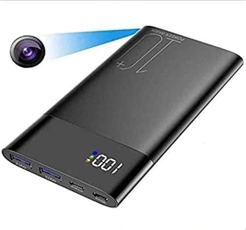 WiFi Power Bank Camera New Wireless 4k with Motion Detection, Live View H10 Video and Audio Recording