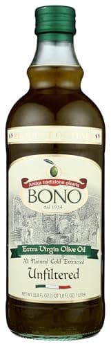 Bono Unfiltered First Cold Pressed Extra Virgin Olive Oil 1 Liter – Italy