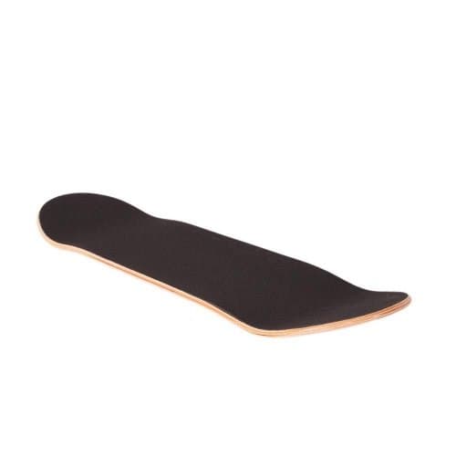 New 31.75" X 7.5" Maple Skateboard Black Deck Pp with Pro Grip Tape Natural