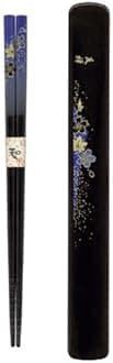1 X Ryu Mei Yuzen Blue Chopstick 22.5cm 090009 [w/Box] Japan