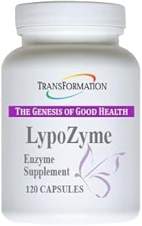 The Genesis of Good Health LypoZyme Enzyme Supplement, Advance Lipase Enzyme Blend for Healthy Digestion & Nutrient Absorption, Non-GMO,120 Cap
