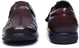 Zoom Boot for men Leather High Ankle Formal Boot for Adult Super comfortable with cushioned insole for office/party A-2336 (Black)