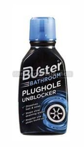 Buster Bathroom Plughole Unblocker 300ml by Challs