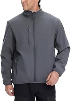 fit space mens Midlyer Warm Jacket Athletic Midlayer Jacket – Lightweight, Durable, Insulated, Water-Resistant, Windproof, Breathable, Comfort (pack of 1)