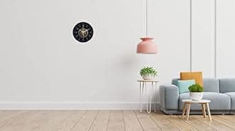 Azan Design Wall Clock for Home Bedroom Office Living Room Watch Antique Stylish Clocks Home Decor (1 Pack_WC-1)