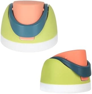 Replacement Lid for Owala Freesip, 2 PCS One Button Water Bottle Top Replacem...