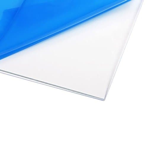 Clear Acrylic Plexiglass, Cut to Size, 1/8" Thickness, 7 Sizes (10" Round)