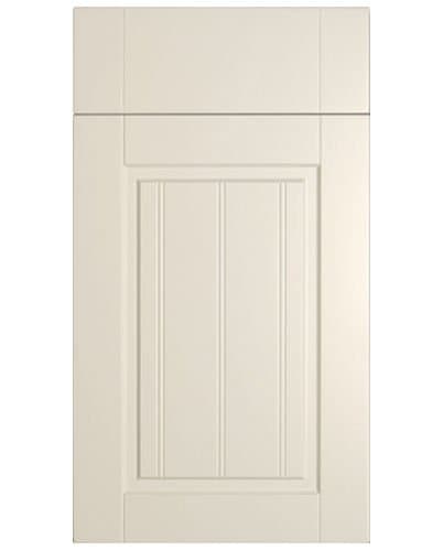 Avondale Ivory Vinyl Wrapped Replacement Kitchen Cabinet Cupboard Unit Carcass Doors & Drawer Fronts - Plinth 3050 X 150 X 18