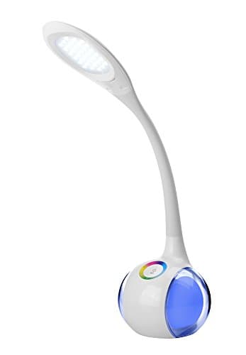 LED Lamp, LED Desk lamp 34 LED light Eye-Caring Anti-Dazzle Touch-Sensitive Control RGB Atmosphere Light 5V 7W