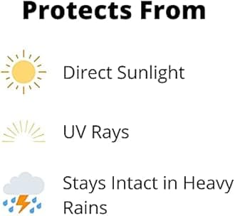 Pigeon Nets for Balconies (6 x 18 Ft - Black) Anti Bird Pigeons Control Net, Heavy Duty HDPE Mesh Net for Balconies, Installation Kit Included