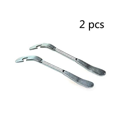 LONGKER 2 pcs Tire Pry Bars Rods， Must Have Tool Kit for Road Bicyclist - Mountain bike pry pincer/Bicycle Tire Lever rods bicycle tires