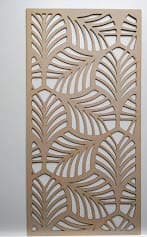 LaserKris Radiator Cabinet wall Decorative Screening-grille- Perforated MDF panel (4X2) L2