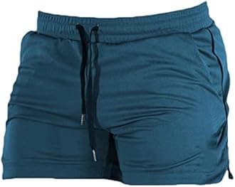 Men's Casual Bodybuilding Gym Shorts Workout Training Quick Dry Short Pants Lightweight Fitness Exercise Shorts