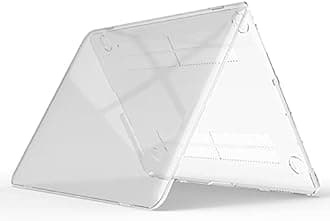 iBenzer - 2 in 1 Soft-Skin Smooth Finish Soft-Touch Plastic Hard Case Cover & Keyboard Cover for 15 inches Macbook Pro 15.6'' with Retina display NO CD-ROM, Crystal Clear MMP15R-CYCL+1