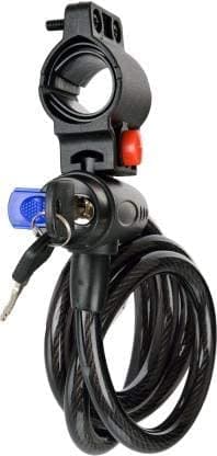 Afpin Stainless- Cycle Lock Heavy Cycle Lock for Bicycle with Key Bike Lock Anti Theft Cycle Lock with Key