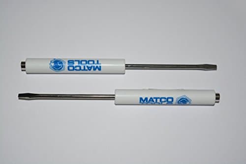 2 pack PROMOTIONAL MATCO TOOLS POCKET FLAT SCREWDRIVER WITH MAGNETIC TIP