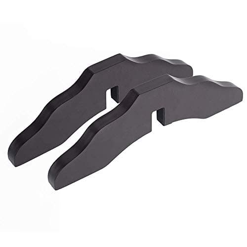 Total Win Support Feet for Freestanding Pet Gate, Set of 2, Designed for Total Win Wooden Dog Gate 0.71 Inches Thickness Panel, Espresso