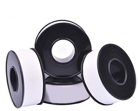 LABOTA PTFE Pipe Thread Seal Tape for Plumbers Plumbing,-328 to 680 Degree F Temperature Range,Premium Grade,White,3/4 Inch x 16.38 Yard (4 Pack)