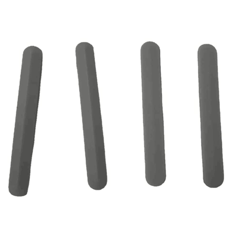 WESAPPINC 4PCS/Set Bottom Base Rubber Feet Strips Replcement for HP Pavilion 15-bs 15t-bs 15-bw 15-BR 15q-bu 250 G6 255 G6 Series (Black)