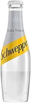 Schweppes Soda Water Pack of 4 Bottle, 4 x 200 ml