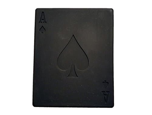 Ace Topped 4.5" x 3.5" Large Silicone Jar Container (Black)