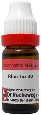 Reckeweg's Rhus Tox 30 11 ml Dilution