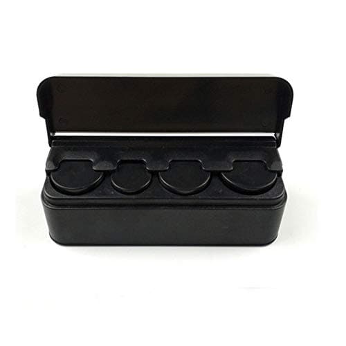 Xeminor Black Car Interior Coin Case Storage Box Holder Container Organizer