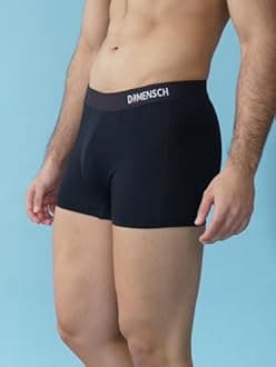 DAMENSCH Modal Regular Fit Printed Trunk Underwear Anti-Bacterial Moisture Wicking Breathable Microfibre Waistband Comfortable Deo-Soft Trunks for Men