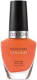 Cuccio Be Fearless | Neon Nail Polish Nail Paint | 13ml | Long Lasting, Glossy, Vegan | Paraben Free | No Yellowing | FREE from Harmful Chemicals) - Coral