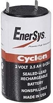 Cyclon 2V 2.5ah Sealed Lead Acid D Cell (0810-0004)