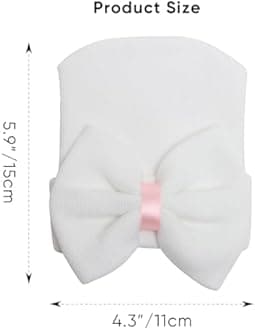 AQOKKA Mouse Ears Headbands with Bow Minnie Ears Cosplay Costume Hair Accessories for Women Birthday Party Decoration